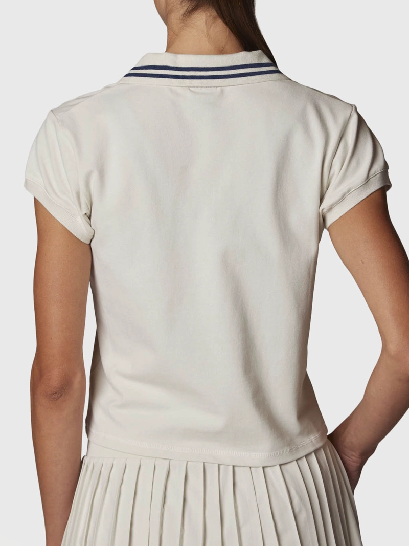 POLERA MUJER HERITAGE POLO ALOE CRUDO  BSOUL - 2