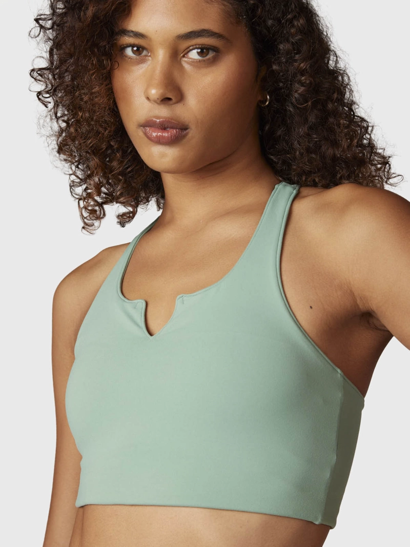 PETO MUJER RACERBACK ALOE VERDE  BSOUL - 2