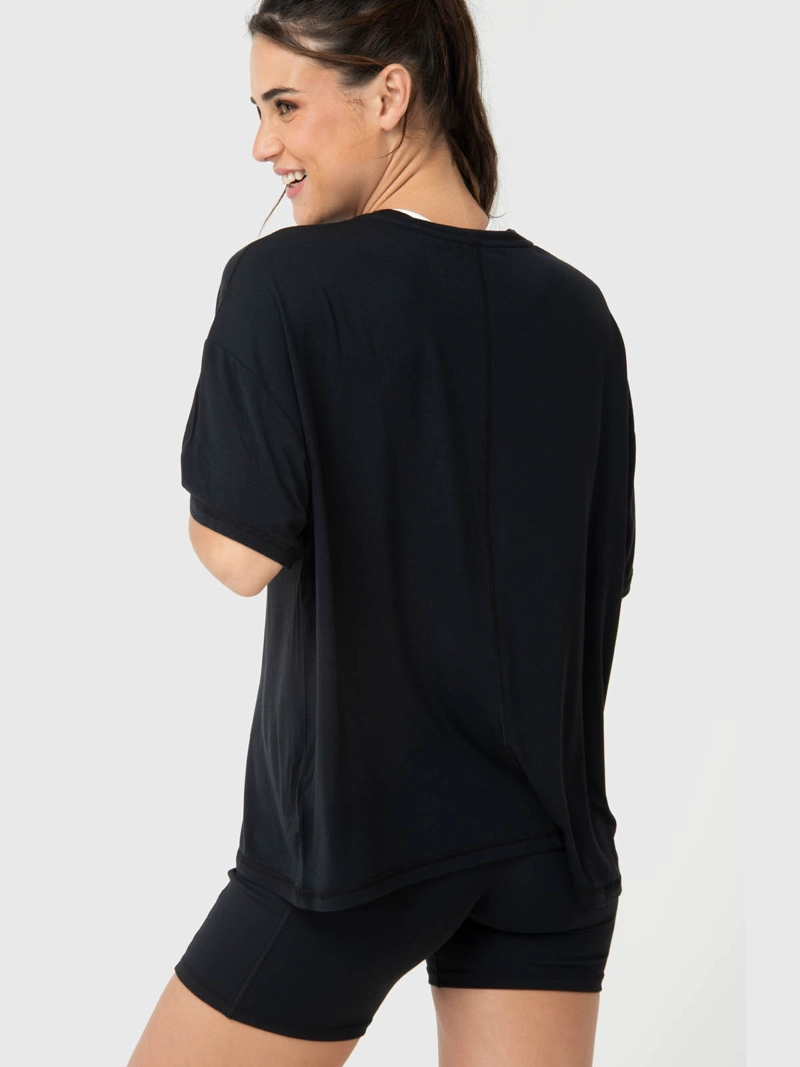 POLERA ANTO ALOE NEGRA BSOUL - 2