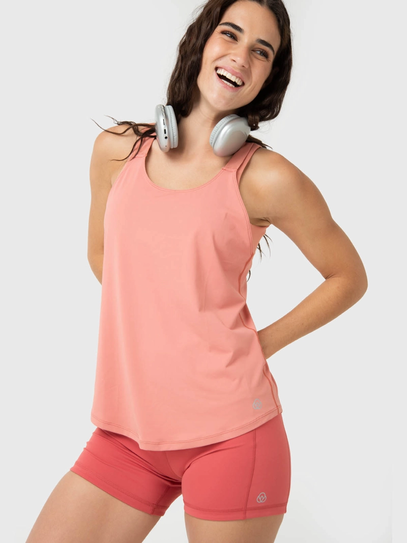 BSOUL POLERA MUJER TRAINING TANK ALOE ROSADO  BSOUL