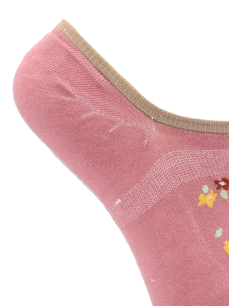 CALCETIN BAMBU MUJER ROSES BURDEO ROCKFORD - 2