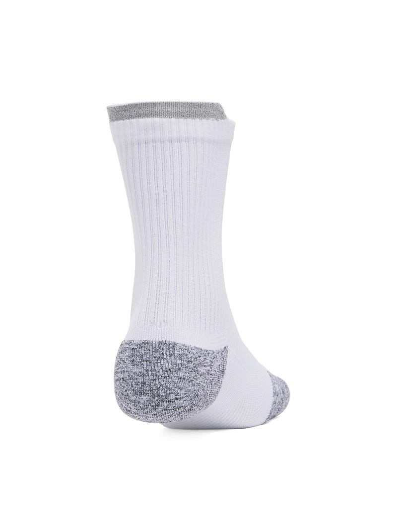 CALCETINES UNISEX ARMOURDRY RUN 3-PACK BLANCO  UNDER ARMOUR - 2