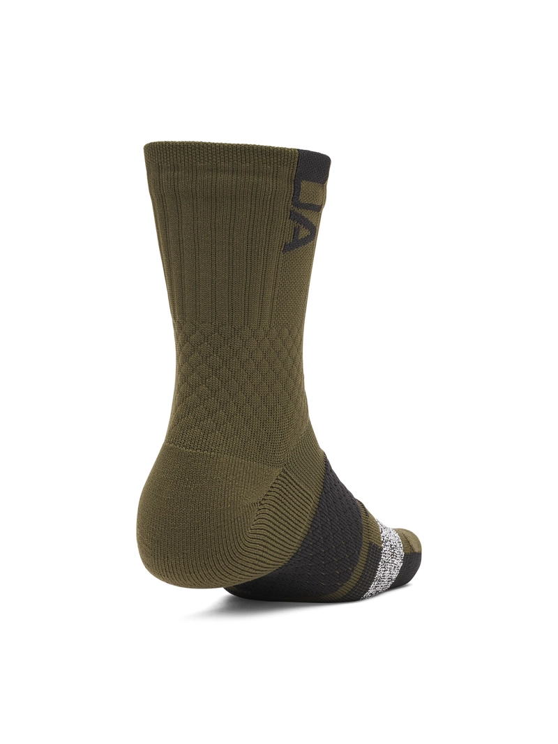 CALCETINES UNISEX ARMOURDRY MID-CREW VERDE  UNDER ARMOUR - 2