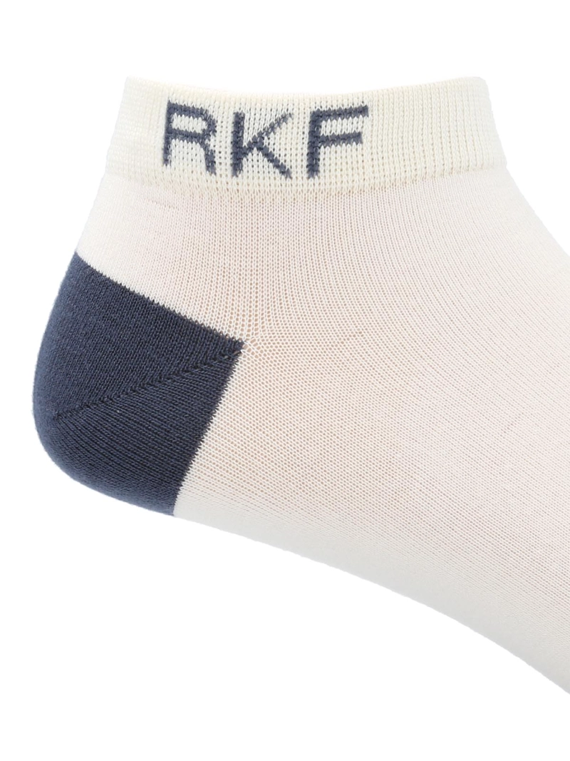CALCETIN BAMBU HOMBRE PED PLAIN RKF CREMA ROCKFORD - 2