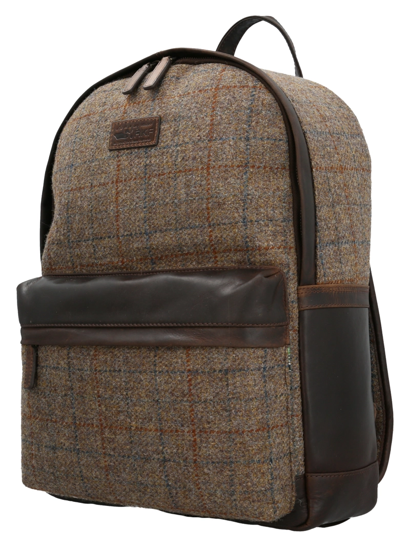 MOCHILA HARRIS TWEED HOMBRE BACK VERDE ROCKFORD - 2