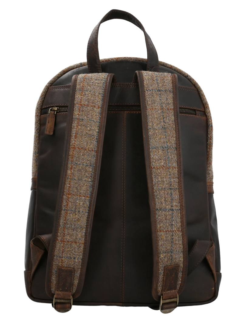 MOCHILA HARRIS TWEED HOMBRE BACK VERDE ROCKFORD - 3