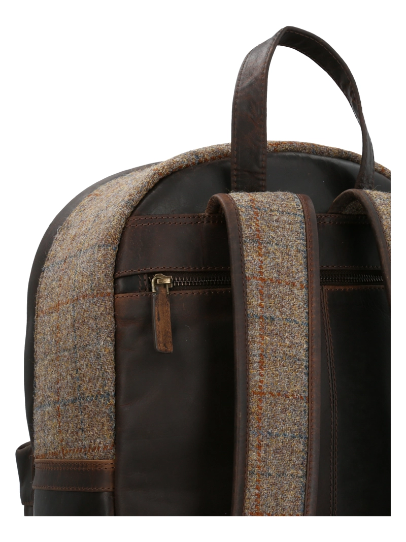 MOCHILA HARRIS TWEED HOMBRE BACK VERDE ROCKFORD - 4