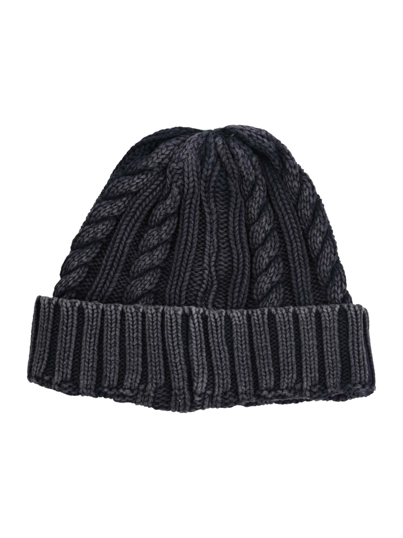 GORRO ALGODON UNISEX BEANIE BRAID WASHED AZUL ROCKFORD - 2