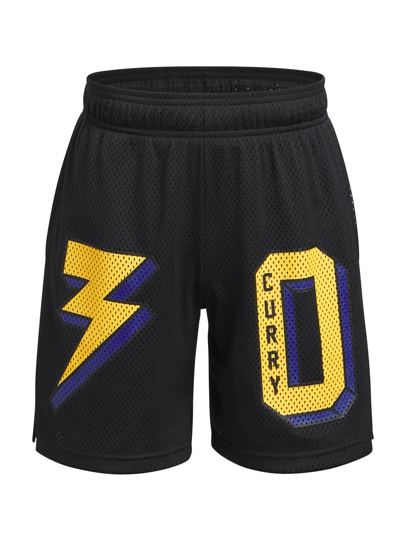 SHORTS CURRY SIGNATURE PARA NIÑOS NEGRO UNDER ARMOUR - 1