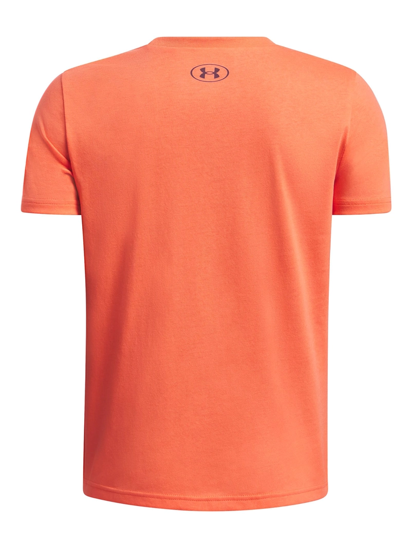 POLERA MANGA CORTA BOXED NIÑOS NARANJA UNDER ARMOUR - 2