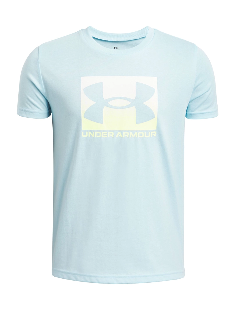POLERA MANGA CORTA BOXED NIÑOS AZUL UNDER ARMOUR - 1