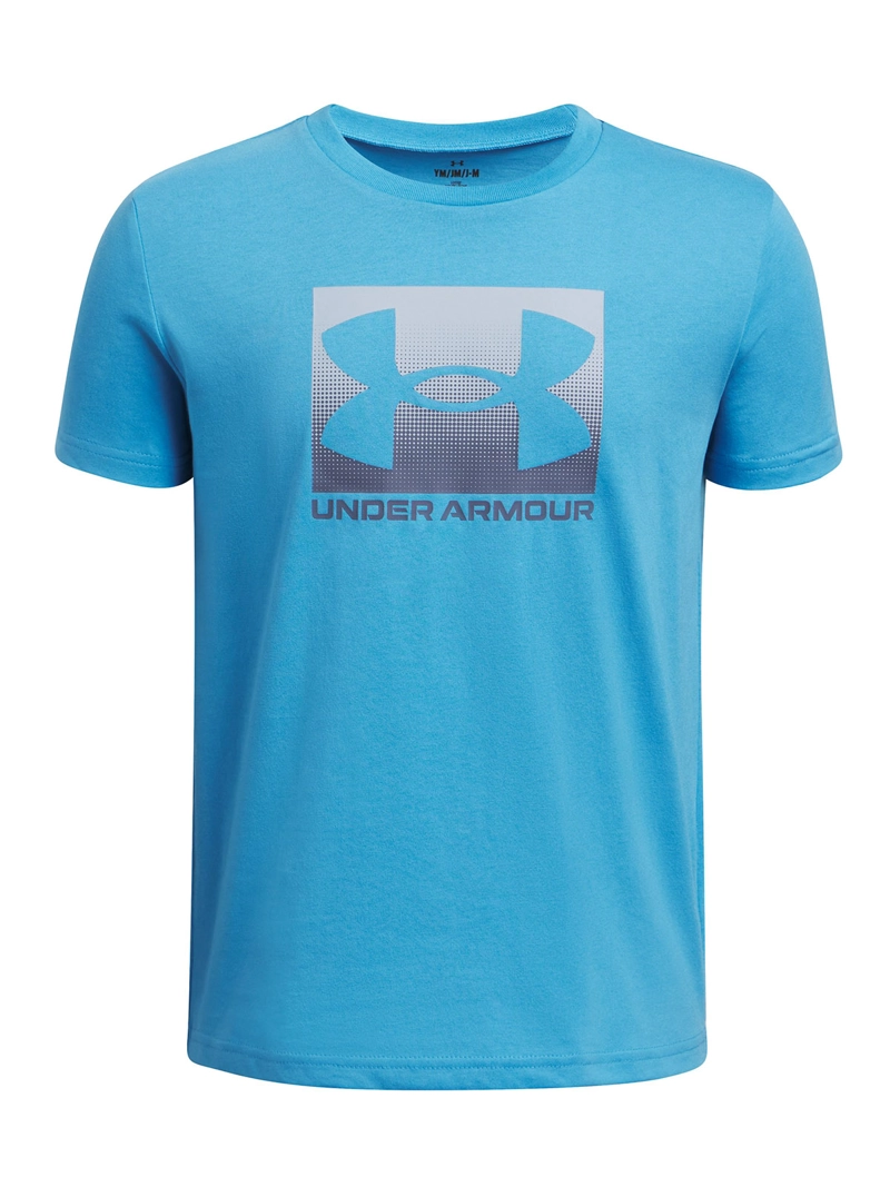 POLERA MANGA CORTA BOXED SPORTS NIÑOS AZUL UNDER ARMOUR - 1