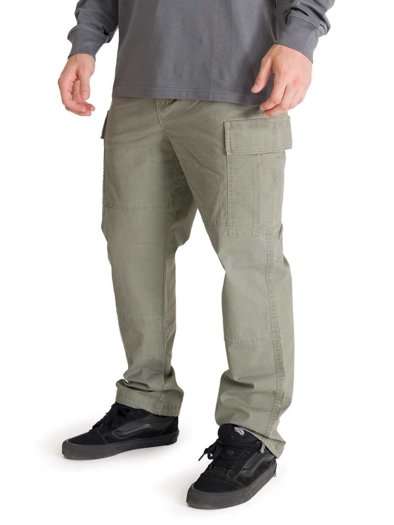 PANTALON HOMBRE CARGO VERDE BURTON - 2