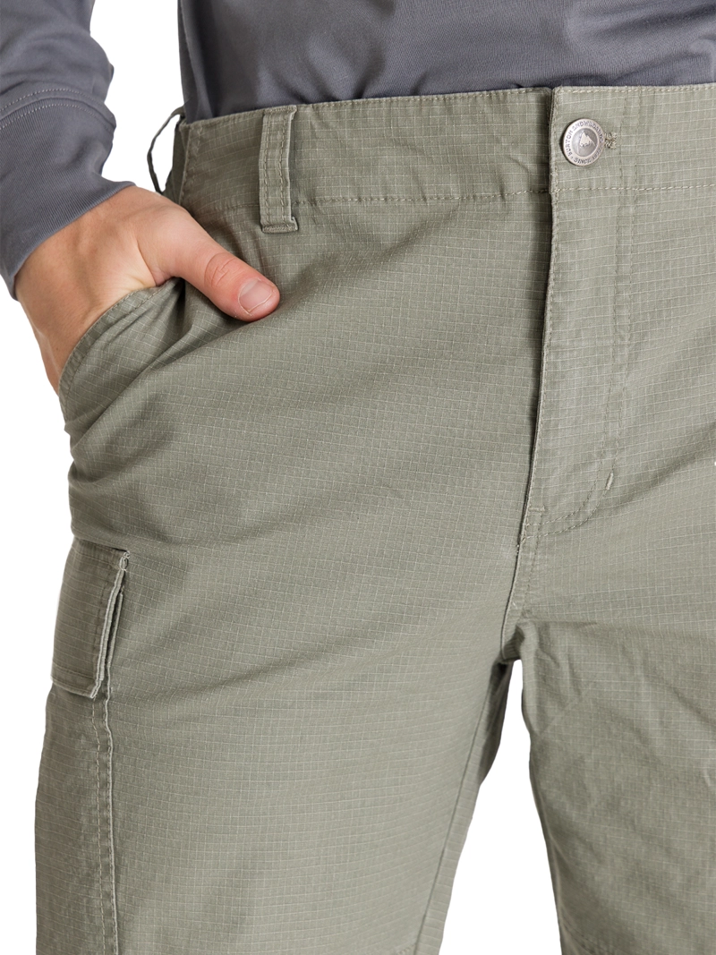 PANTALON HOMBRE CARGO VERDE BURTON - 5