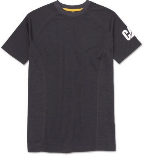 POLERA LIGHTWEIGHT COOLING CREW COLOR NEGRO MUJER CAT - 1