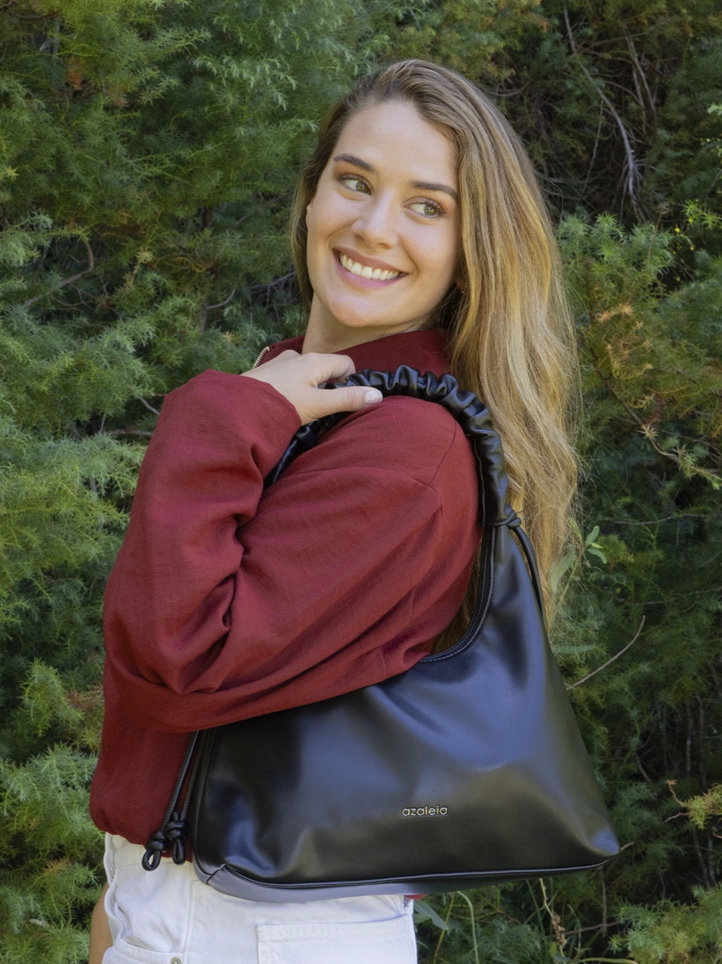 CARTERA MUJER SARAH HOBO NEGRO AZALEIA - 2