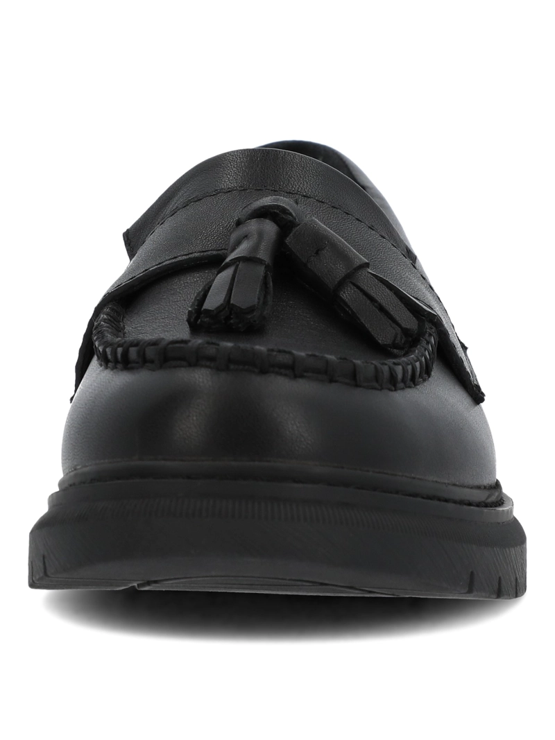 MOCASIN ESCOLAR CUERO NIÑA ACORN NEGRO HUSH PUPPIES KIDS - 4