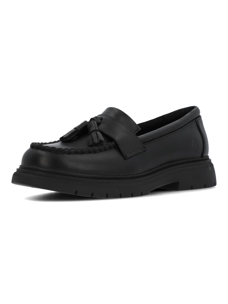 MOCASIN ESCOLAR CUERO NIÑA ACORN NEGRO HUSH PUPPIES KIDS - 5