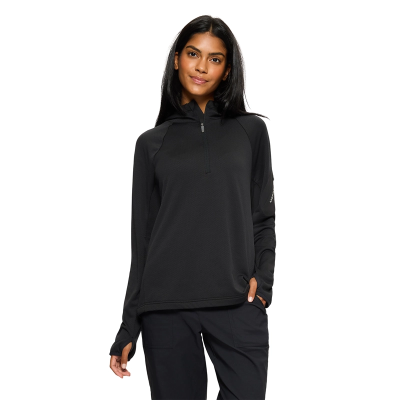 MERRELL POLERON MUJER ACTIVE HOODY NEGRO MERRELL