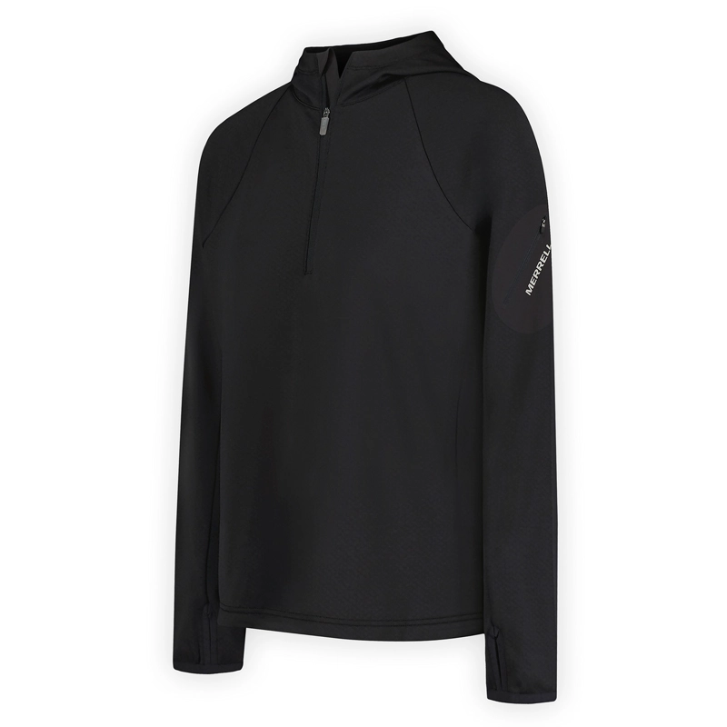 POLERON MUJER ACTIVE HOODY NEGRO MERRELL - 7