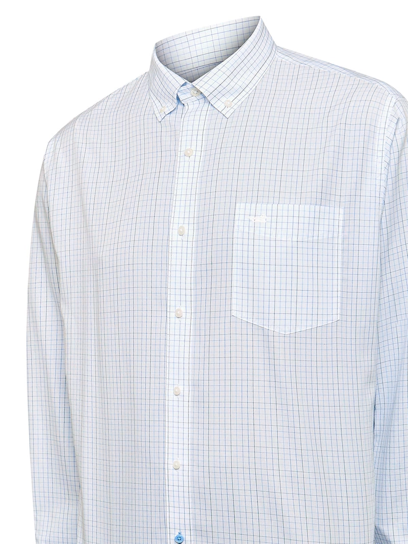 CAMISA LIBRE DE ARRUGAS ALGODON HOMBRE ROCKFORD BLANCO - 5