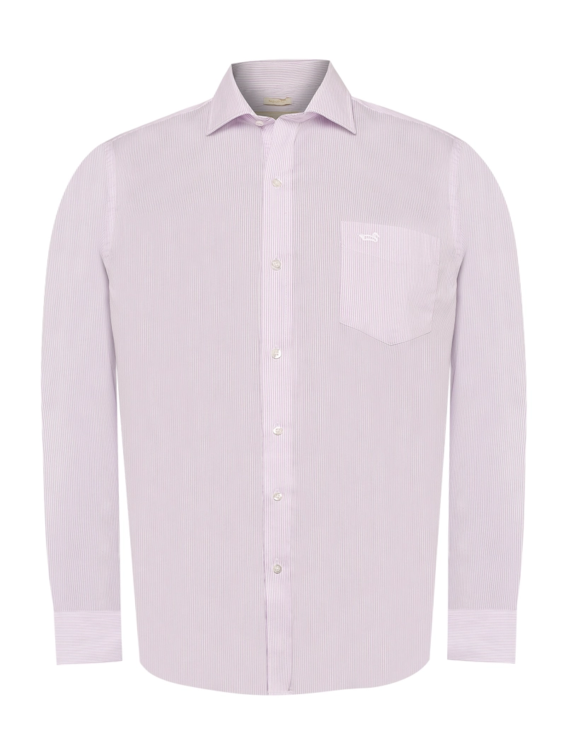 CAMISA CUELLO ITALIANO HOMBRE EASYIRONIT ROSA ROCKFORD - 2