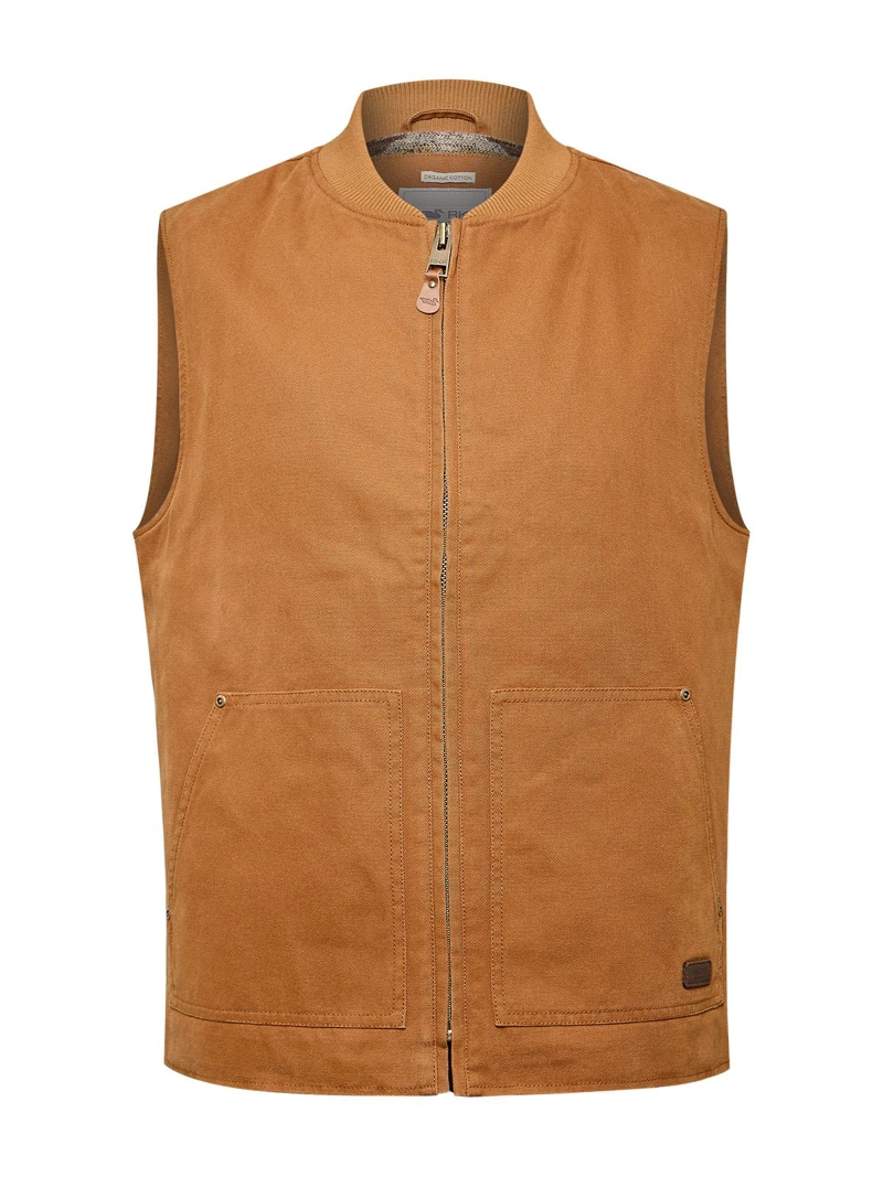 CHAQUETA ALGODON ORGANICO HOMBRE SAVONA CAFE  ROCKFORD - 1