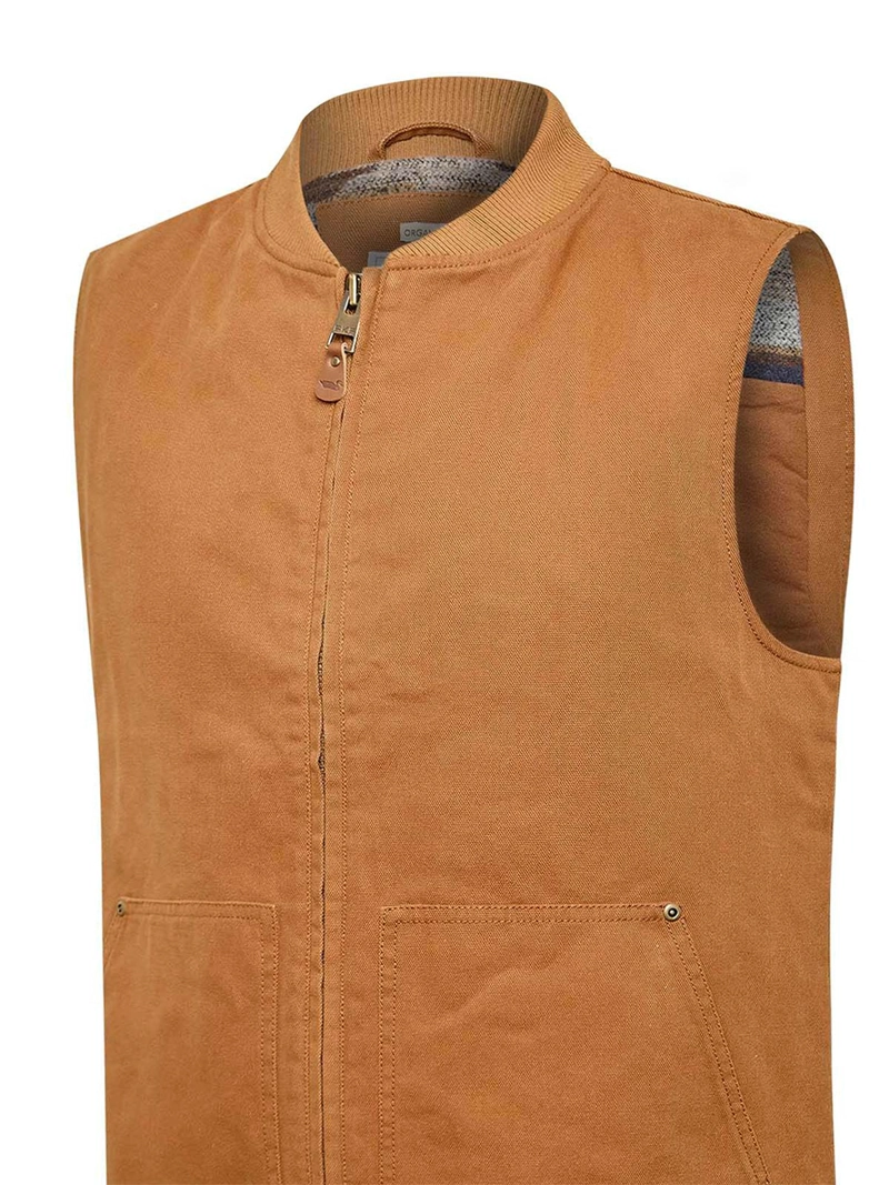 CHAQUETA ALGODON ORGANICO HOMBRE SAVONA CAFE  ROCKFORD - 4
