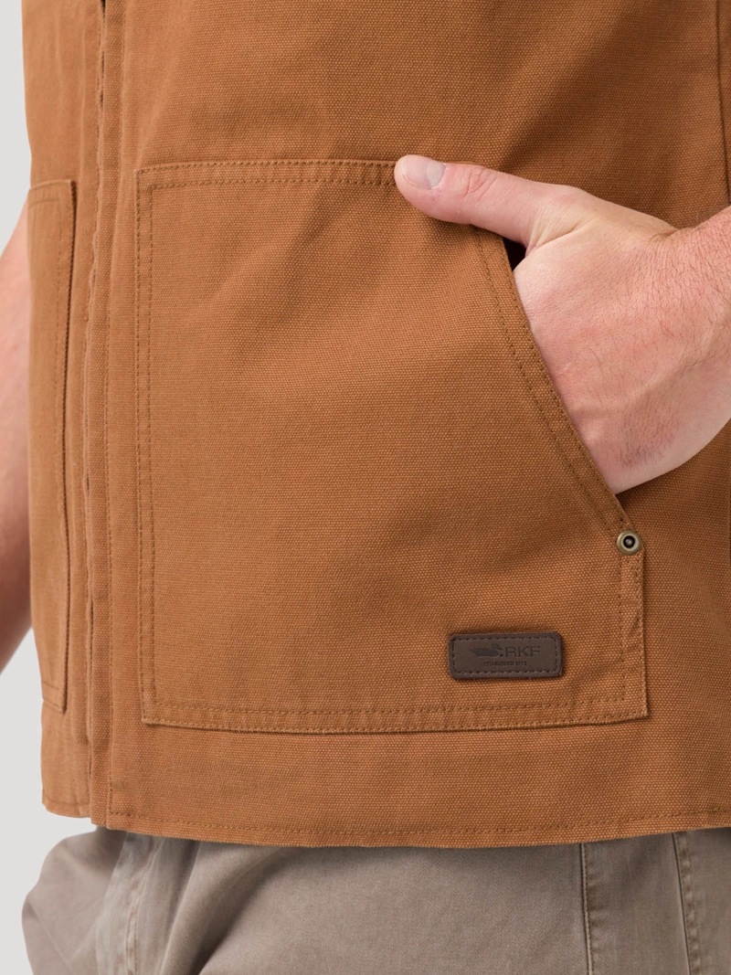 CHAQUETA ALGODON ORGANICO HOMBRE SAVONA CAFE  ROCKFORD - 7