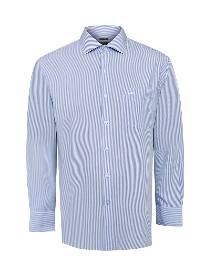 CAMISA ALGODON LIBRE DE ARRUGAS HOMBRE AZUL ROCKFORD - 2