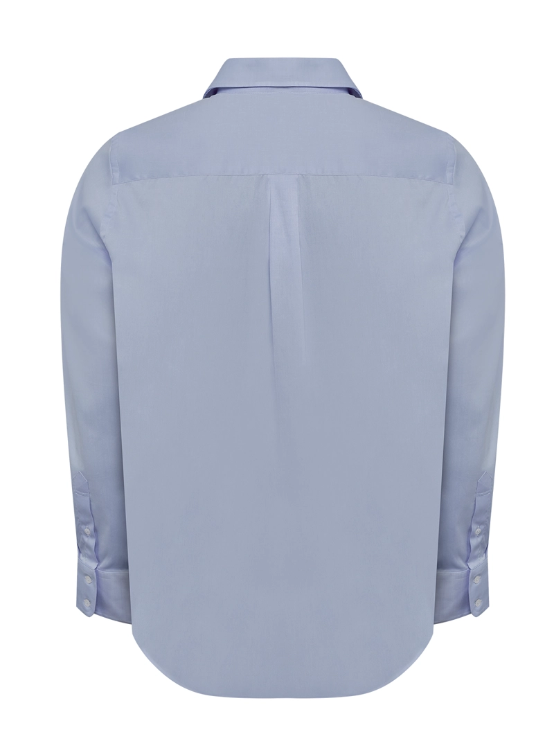 CAMISA CUELLO ITALIANO HOMBRE EASYITSO CELESTE ROCKFORD - 4