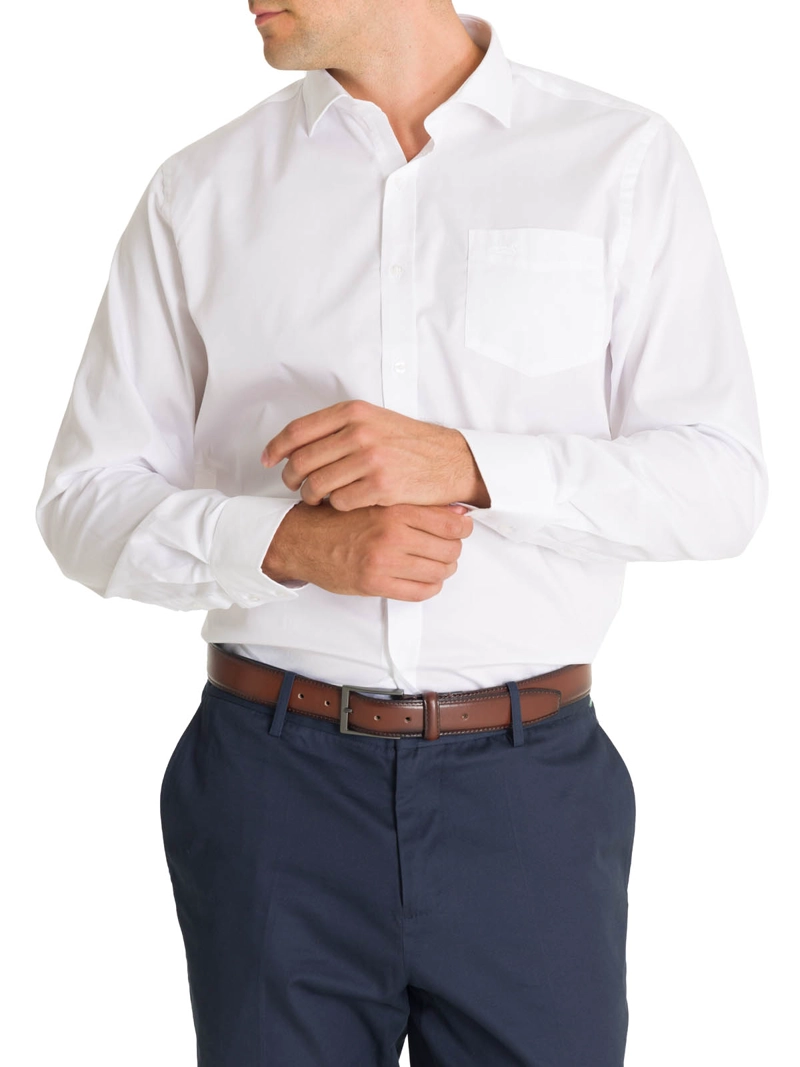 CAMISA CUELLO ITALIANO HOMBRE EASYITSOL BLANCO ROCKFORD - 6