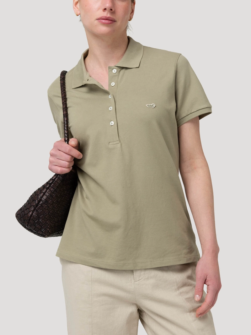 POLERA ALGODON MUJER SANDIE VERDE ROCKFORD - 5