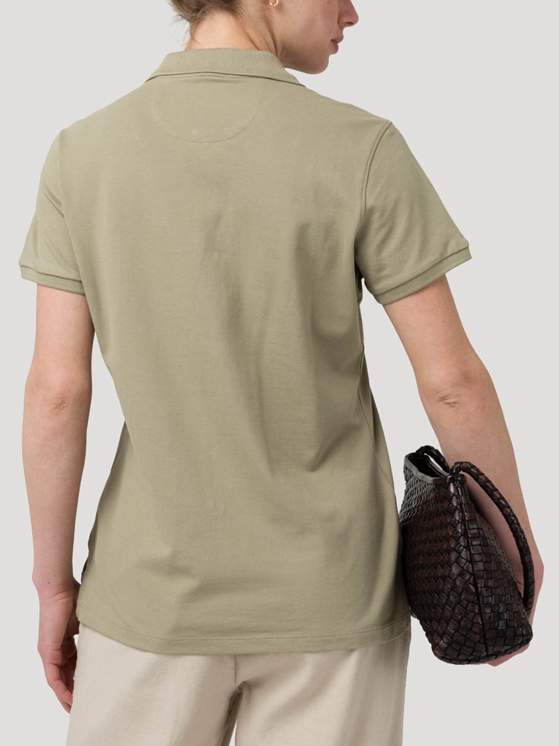 POLERA ALGODON MUJER SANDIE VERDE ROCKFORD - 6