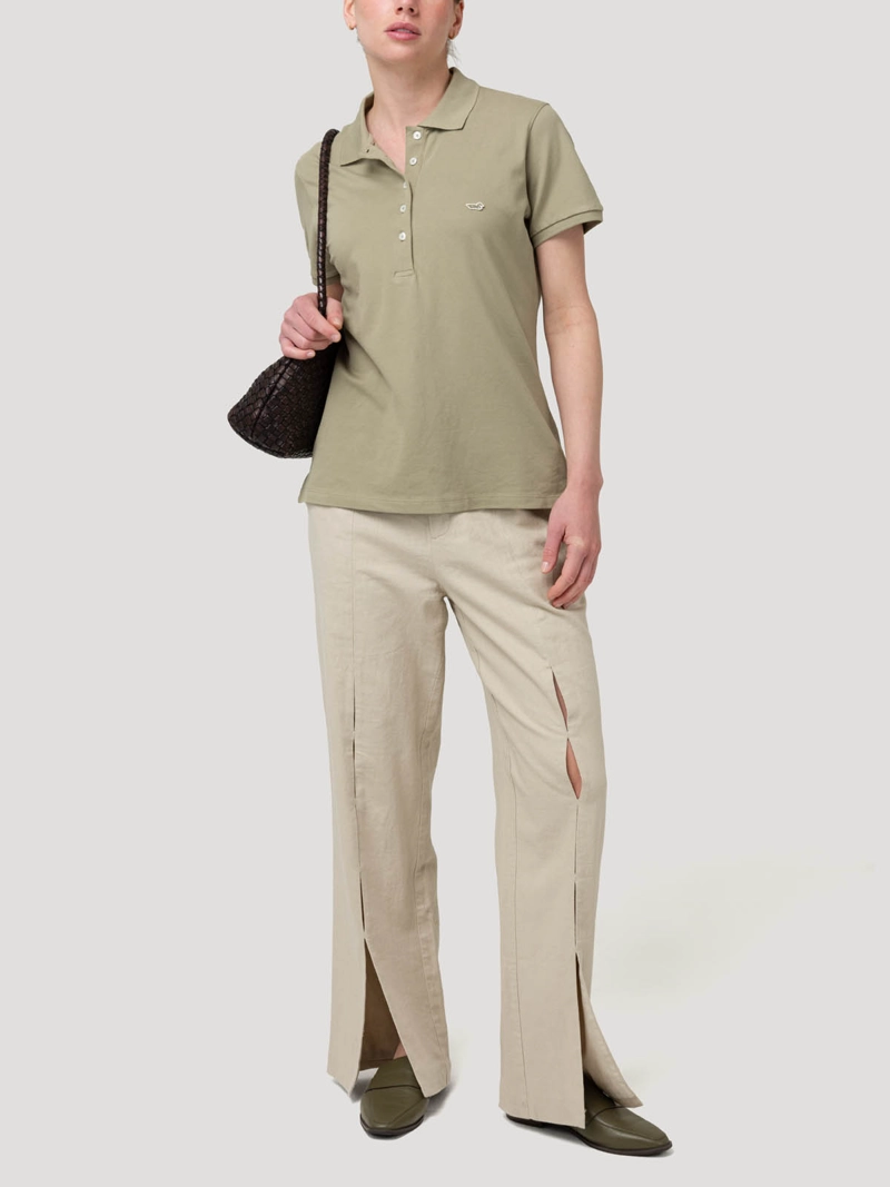 POLERA ALGODON MUJER SANDIE VERDE ROCKFORD - 8
