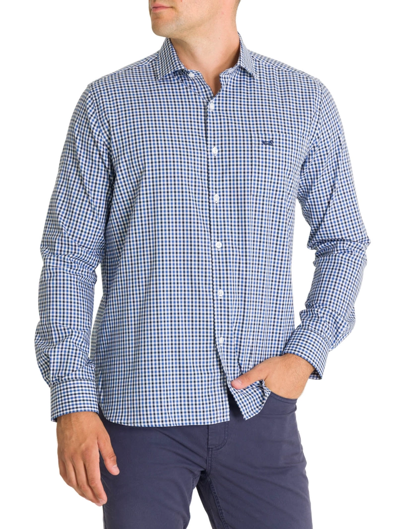 CAMISA ALGODON HOMBRE WOOL BLANCO ROCKFORD - 5