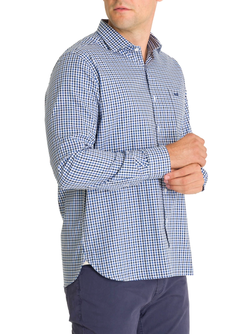 CAMISA ALGODON HOMBRE WOOL BLANCO ROCKFORD - 6