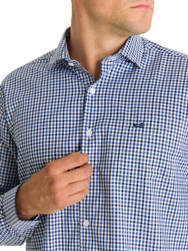 CAMISA ALGODON HOMBRE WOOL BLANCO ROCKFORD - 8
