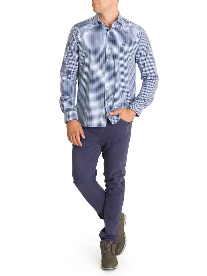 CAMISA ALGODON HOMBRE WOOL BLANCO ROCKFORD - 9
