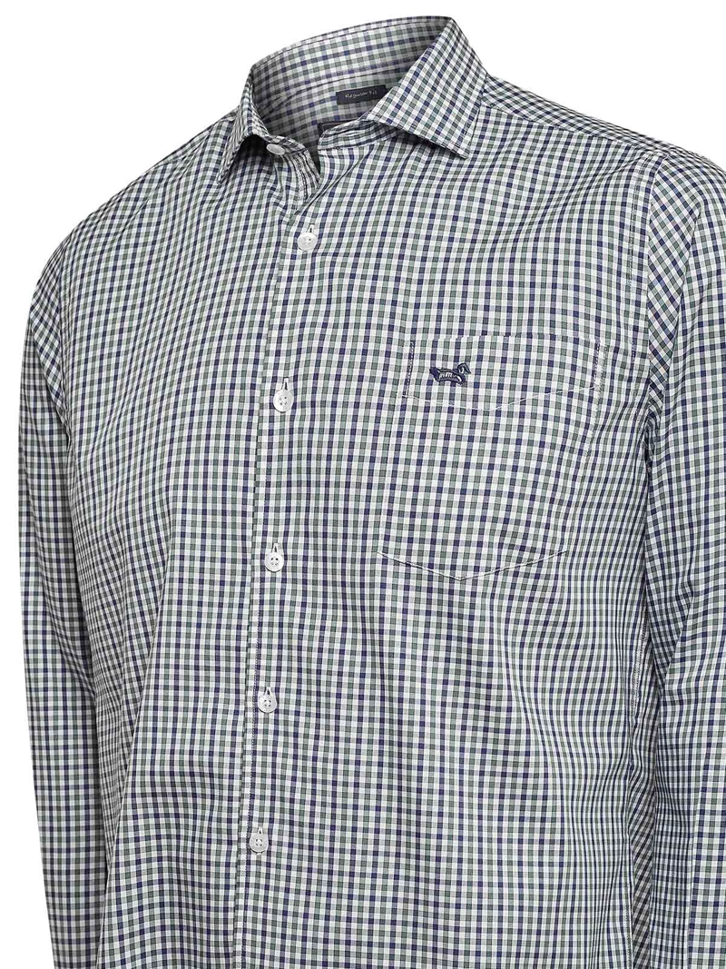 CAMISA ALGODON HOMBRE WOOL BLANCO ROCKFORD - 4