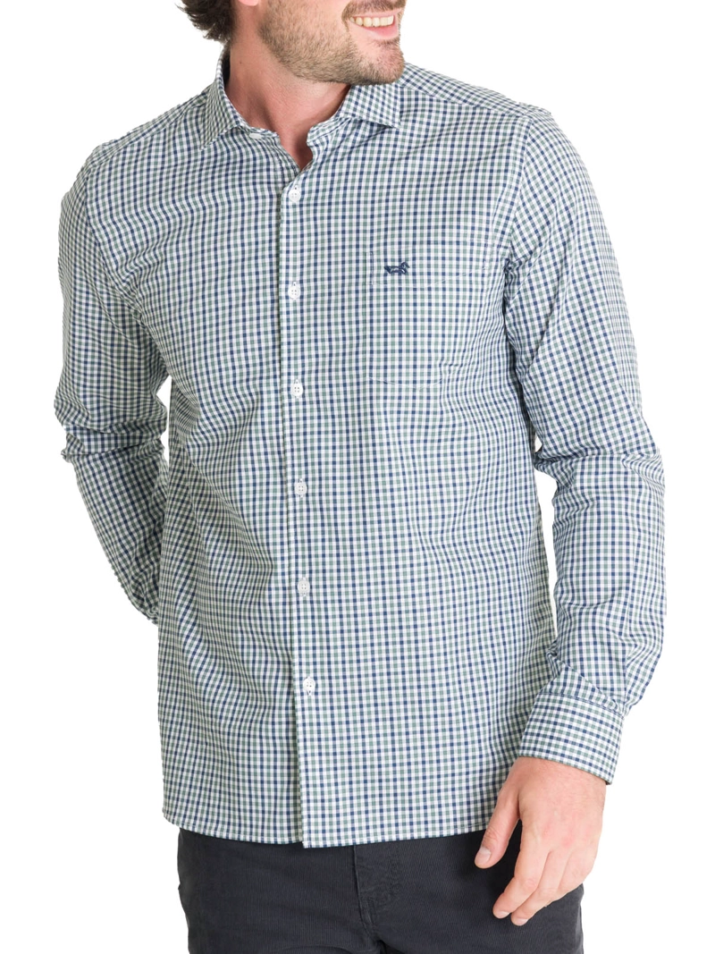 CAMISA ALGODON HOMBRE WOOL BLANCO ROCKFORD - 5