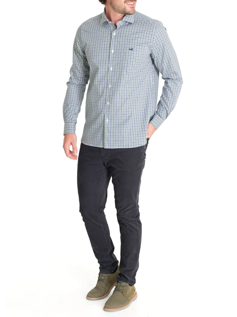 CAMISA ALGODON HOMBRE WOOL BLANCO ROCKFORD - 8