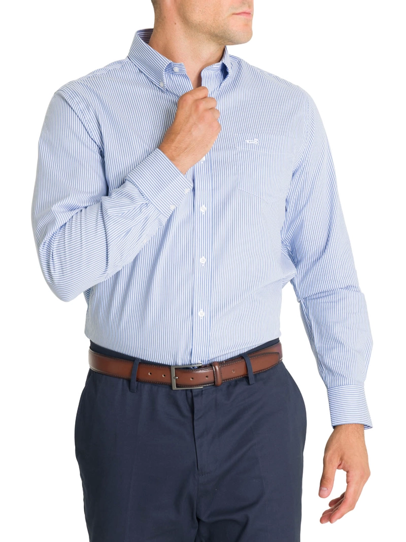 CAMISA CUELLO BOTON HOMBRE EASYIRON BLANCO ROCKFORD - 2