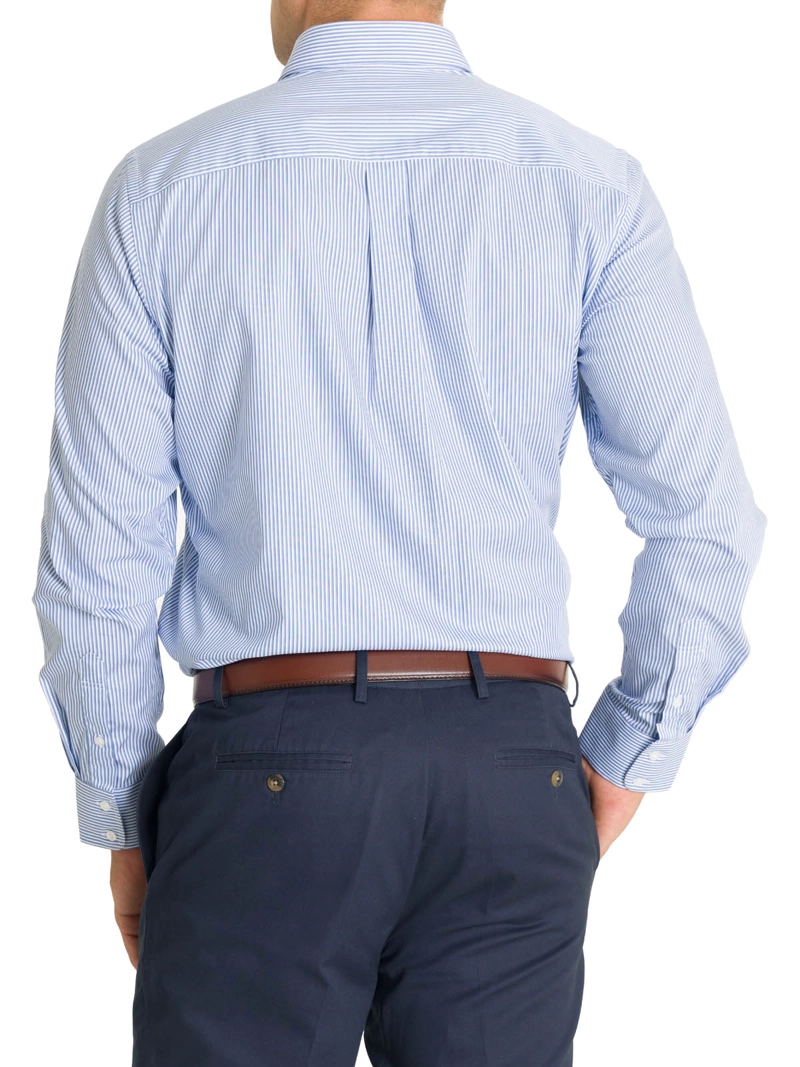 CAMISA CUELLO BOTON HOMBRE EASYIRON BLANCO ROCKFORD - 5
