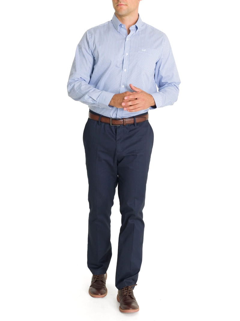 CAMISA CUELLO BOTON HOMBRE EASYIRON BLANCO ROCKFORD - 7