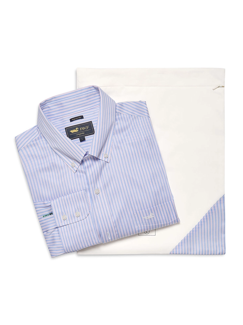 CAMISA LIBRE DE ARRUGAS BLANCO HOMBRE ALGODON ROCKFORD - 6