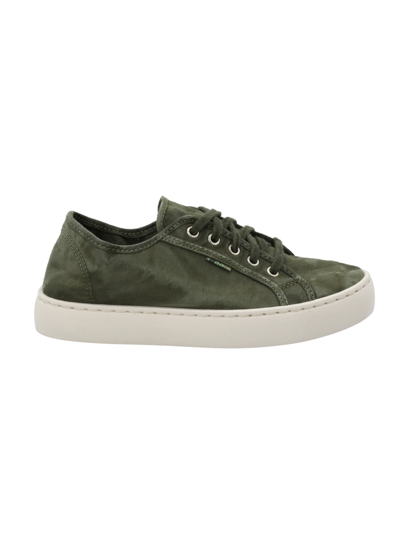 ZAPATILLA ALGODON ORGANICO MUJER BRONTE VERDE ROCKFORD - 1