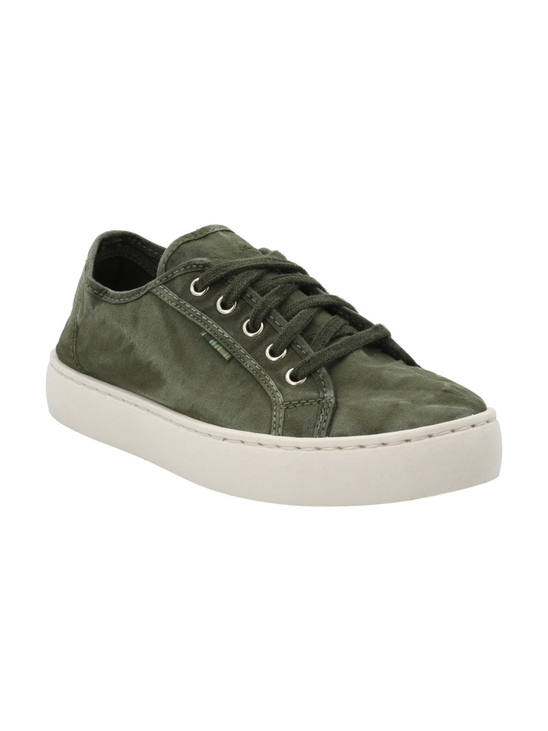 ZAPATILLA ALGODON ORGANICO MUJER BRONTE VERDE ROCKFORD - 2
