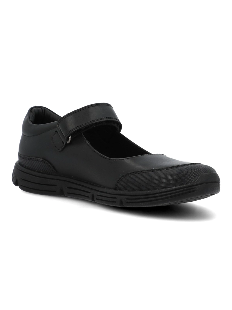 GUILLERMINA ESCOLAR CUERO NIÑA MICA NEGRO HUSH PUPPIES KIDS - 2