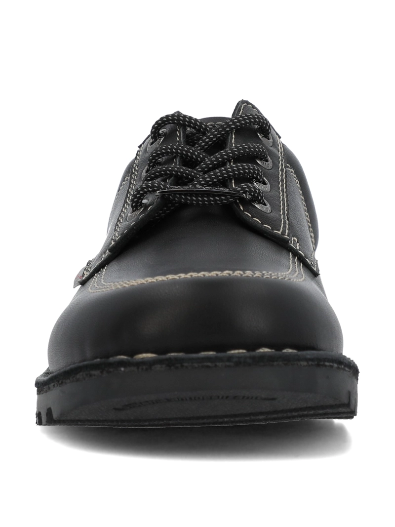 ZAPATO ESCOLAR CUERO NIÑA BRAVI NEGRO HUSH PUPPIES KIDS - 4